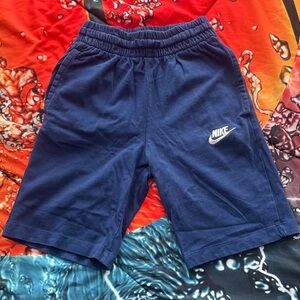 Nike Kids Navy Blue Shorts